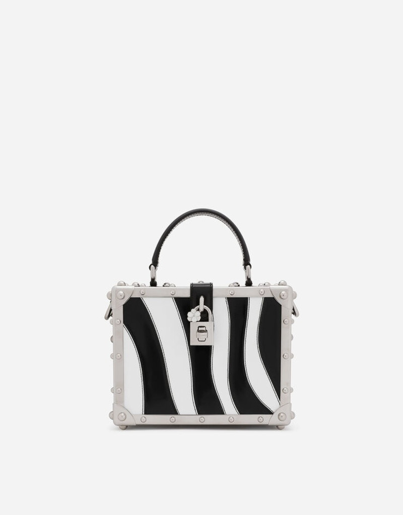 Patchwork zebra-design Dolce Box bag 1