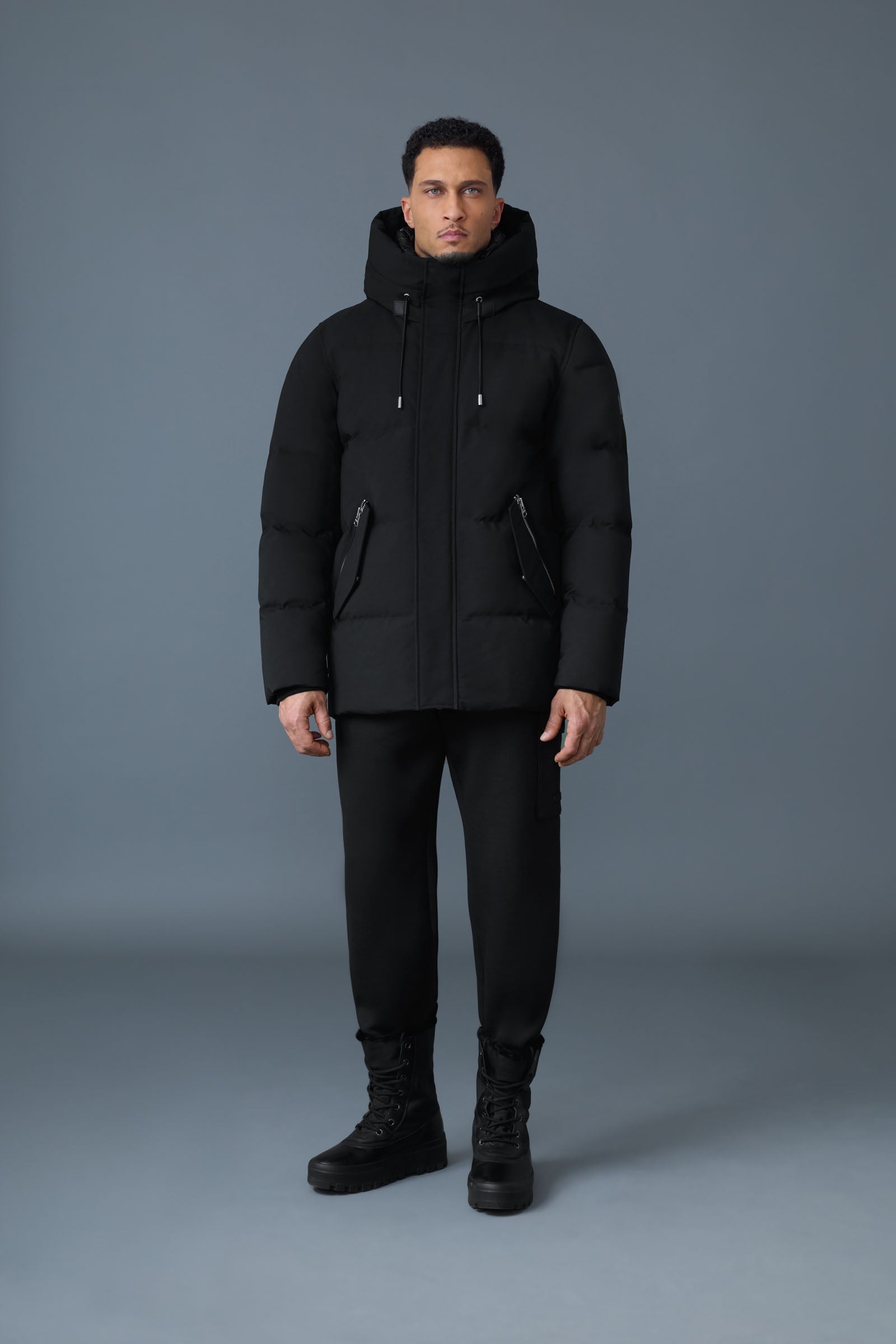 MACKAGE GRAYDON 2 in 1 lustrous light down jacket REVERSIBLE