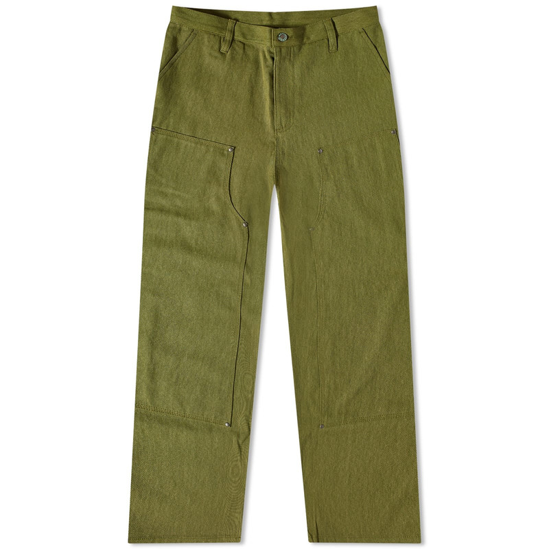 Brain Dead Bull Denim Double Knee Utility Pant 1