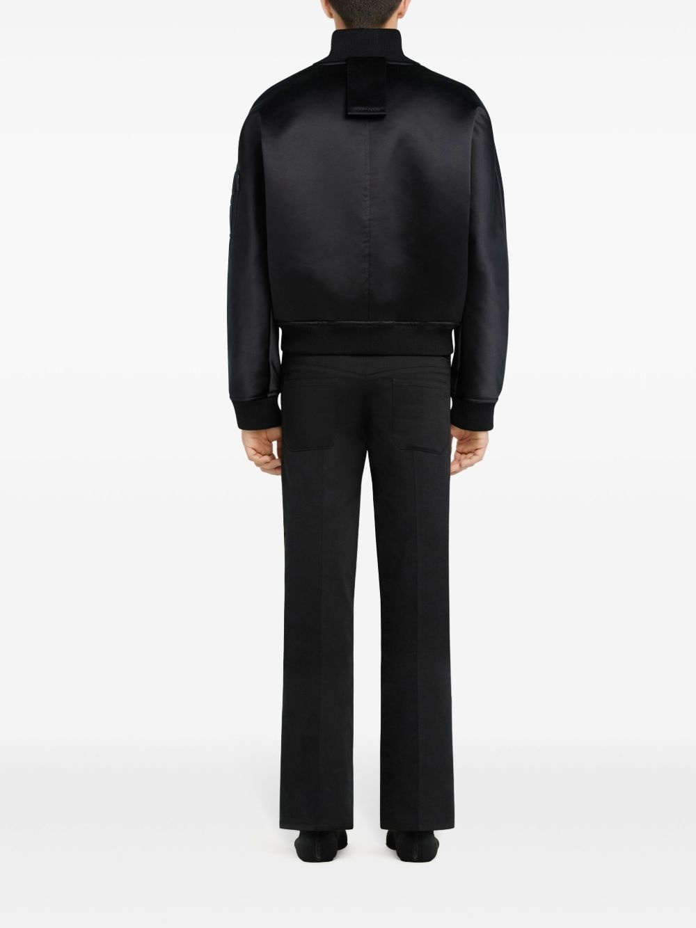 satin bomber jacket - 4