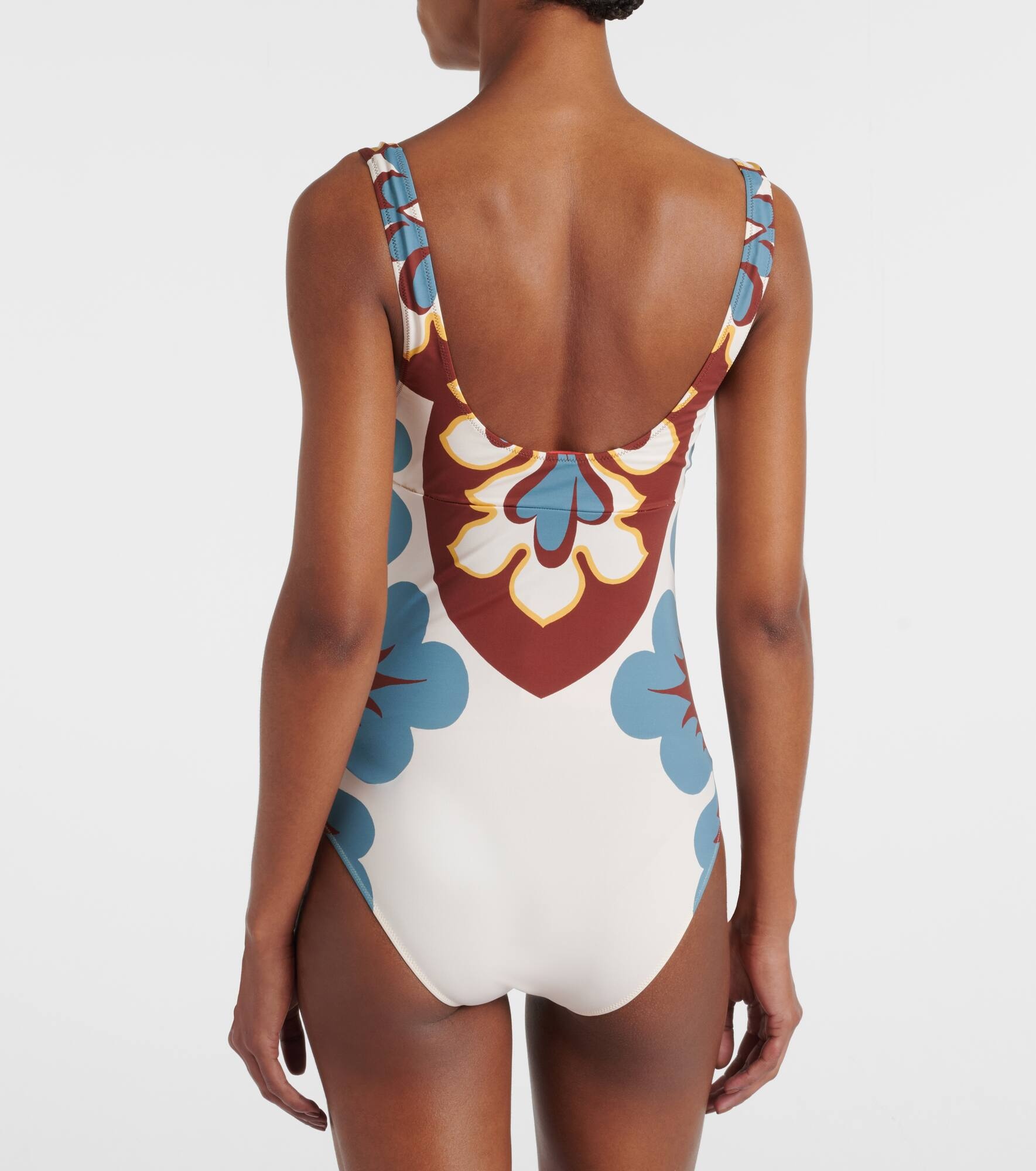 Sunset printed swimsuit - 3