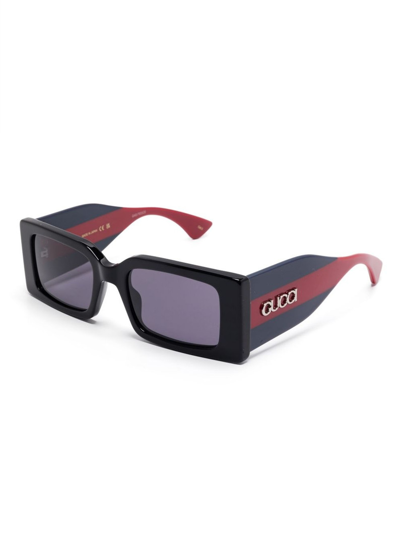 GUCCI rectangular-frame sunglasses outlook
