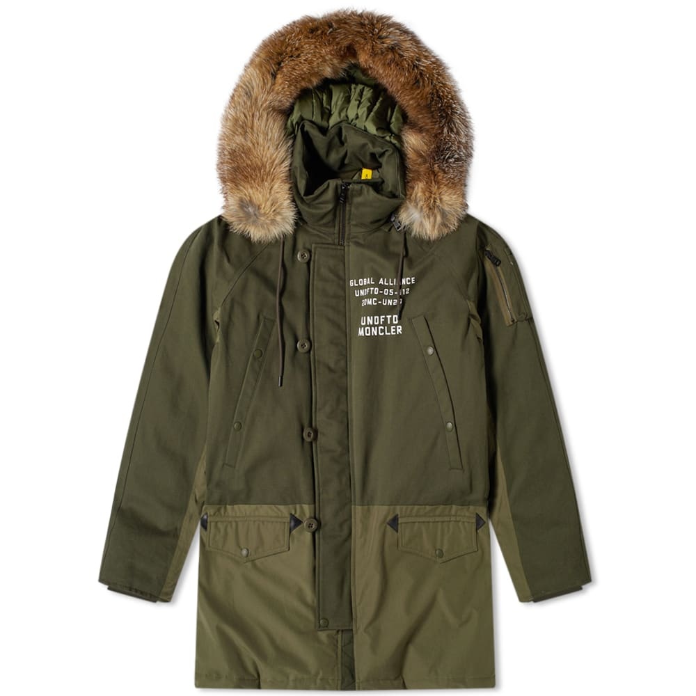 Moncler Genius 2 Moncler 1952 x Undefeated Fendorf Fur Lined Parka - 1