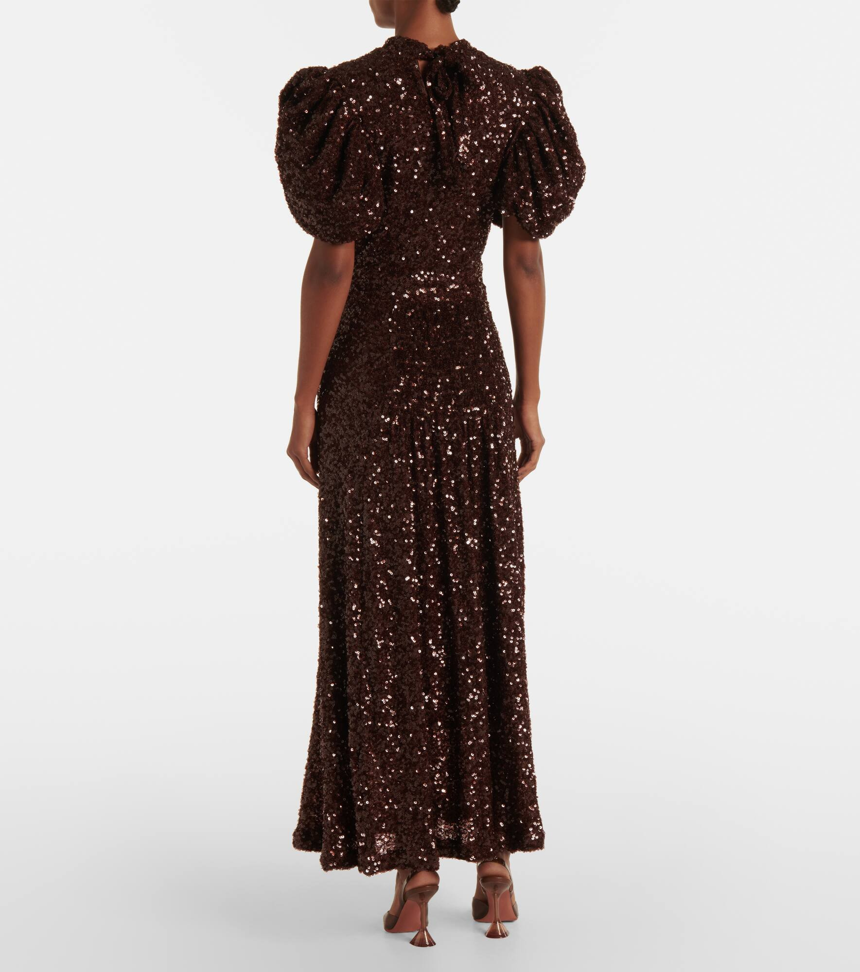 Sequined midi dress - 3