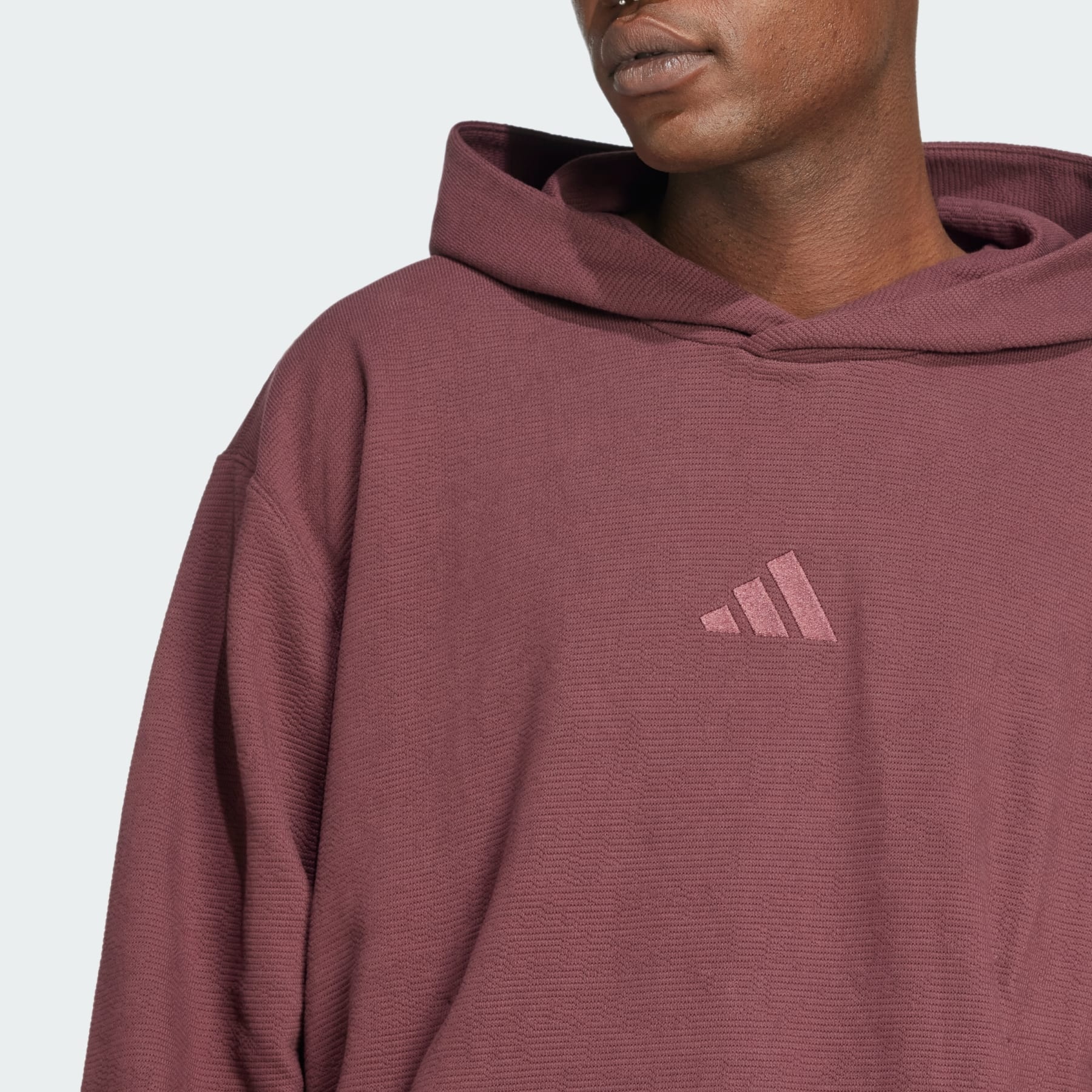 adidas Elevated ALL SZN Cloud Jersey Hoodie | REVERSIBLE