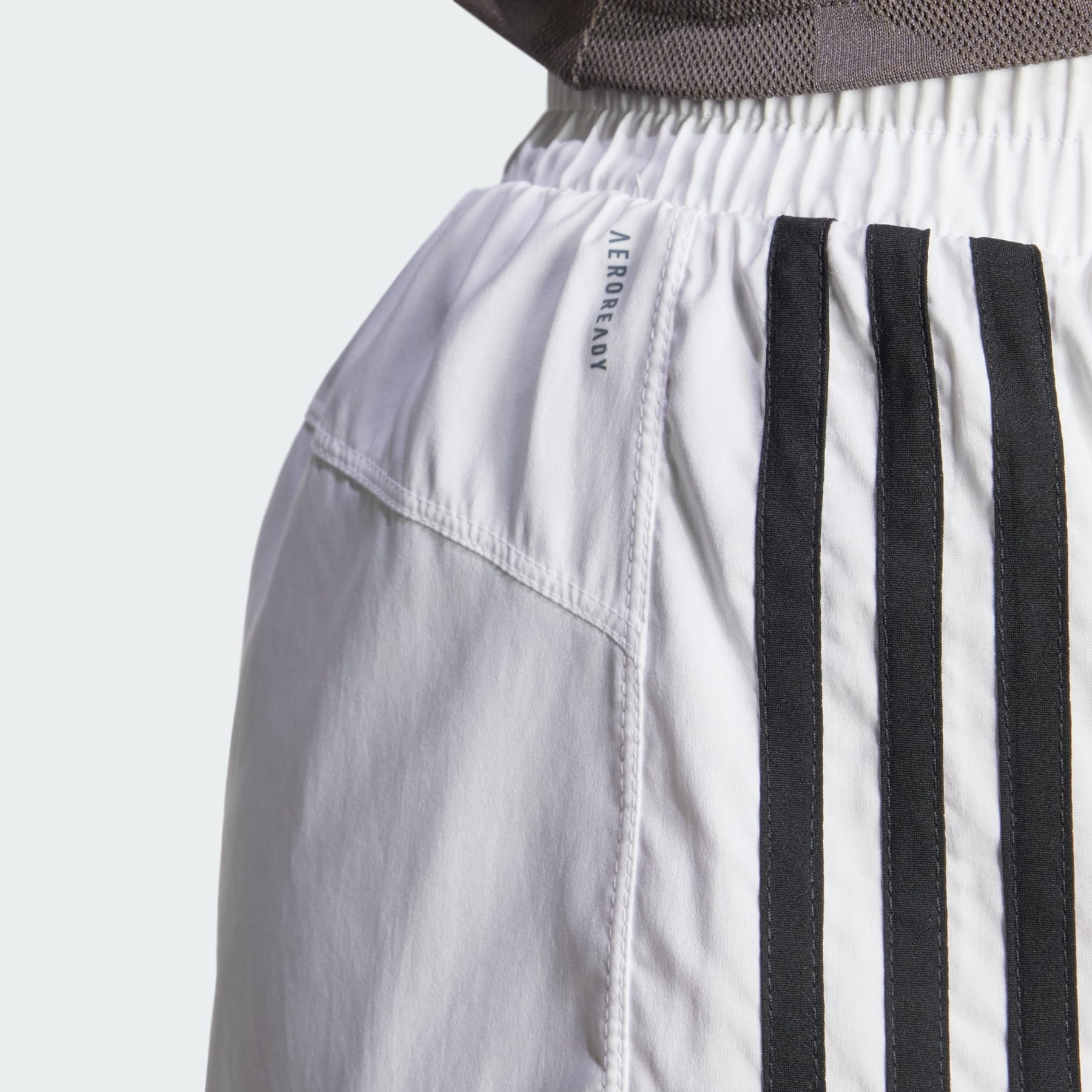 Pacer Training 3-Stripes Woven High-Rise Shorts - 6