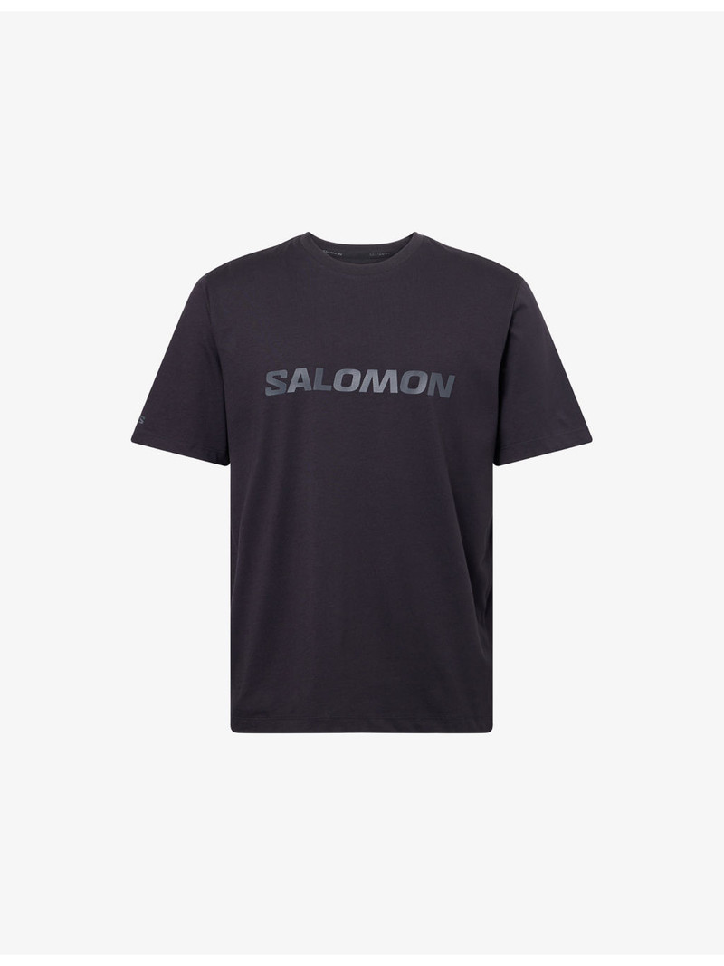 Logo-Print Short-Sleeve Cotton T-Shirt 1
