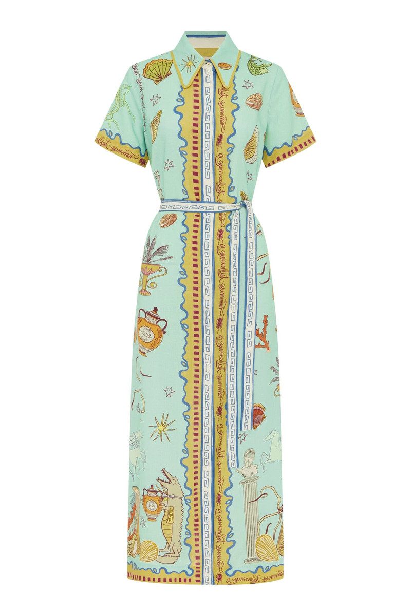 Surrealist Summer Shirtdress 1