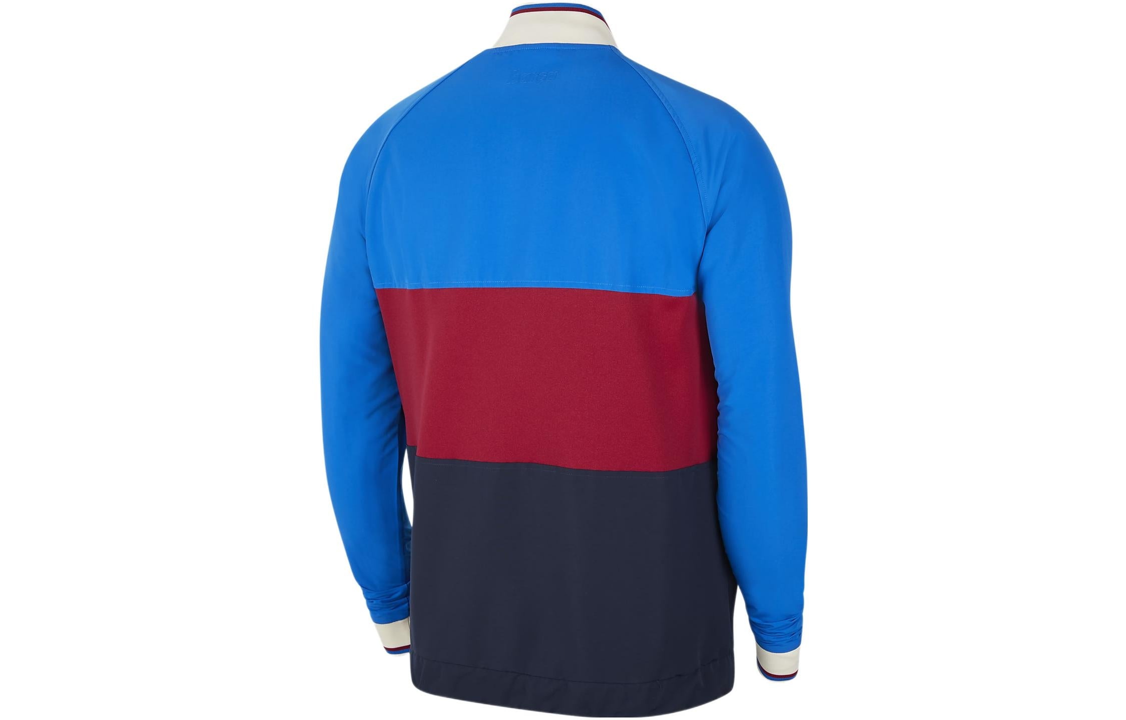 Nike FC Barcelona Full Zip Soccer Track Jacket 'Blue' CV9914-427 - 2