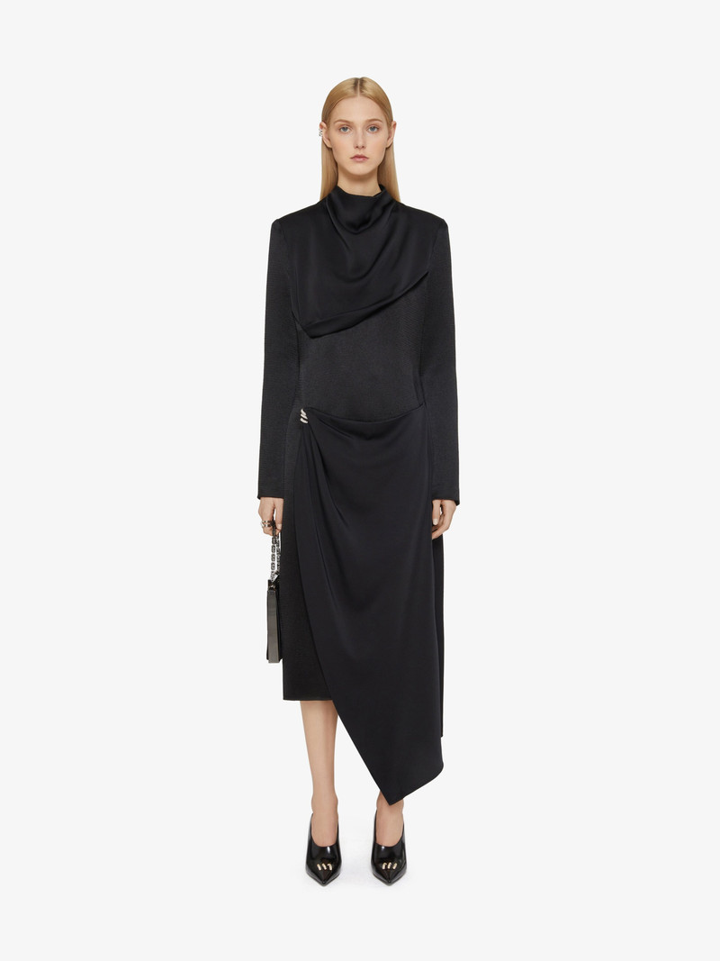 Givenchy DRESS IN SATIN WITH CRYSTALS DETAILS outlook