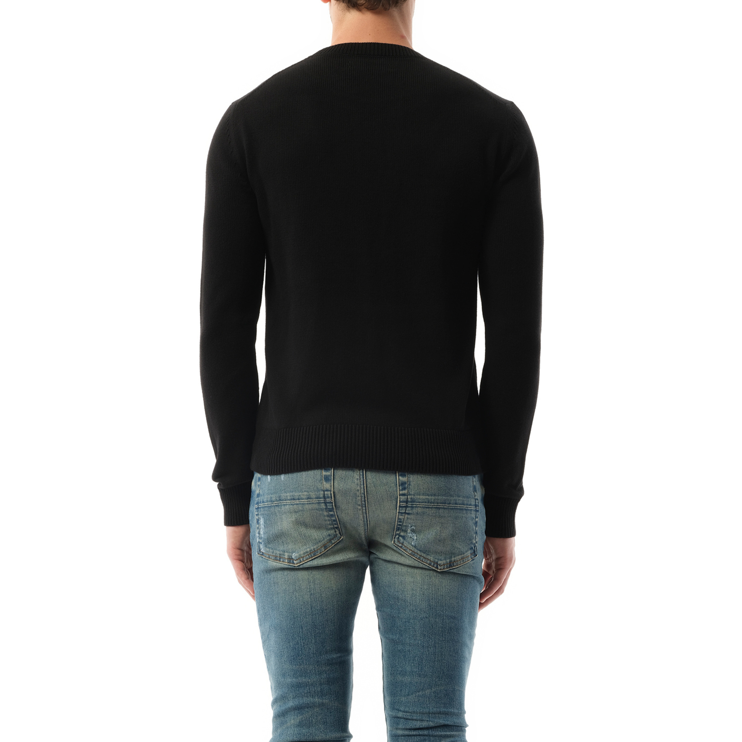 Amiri Arts District Sweater in Black - 6