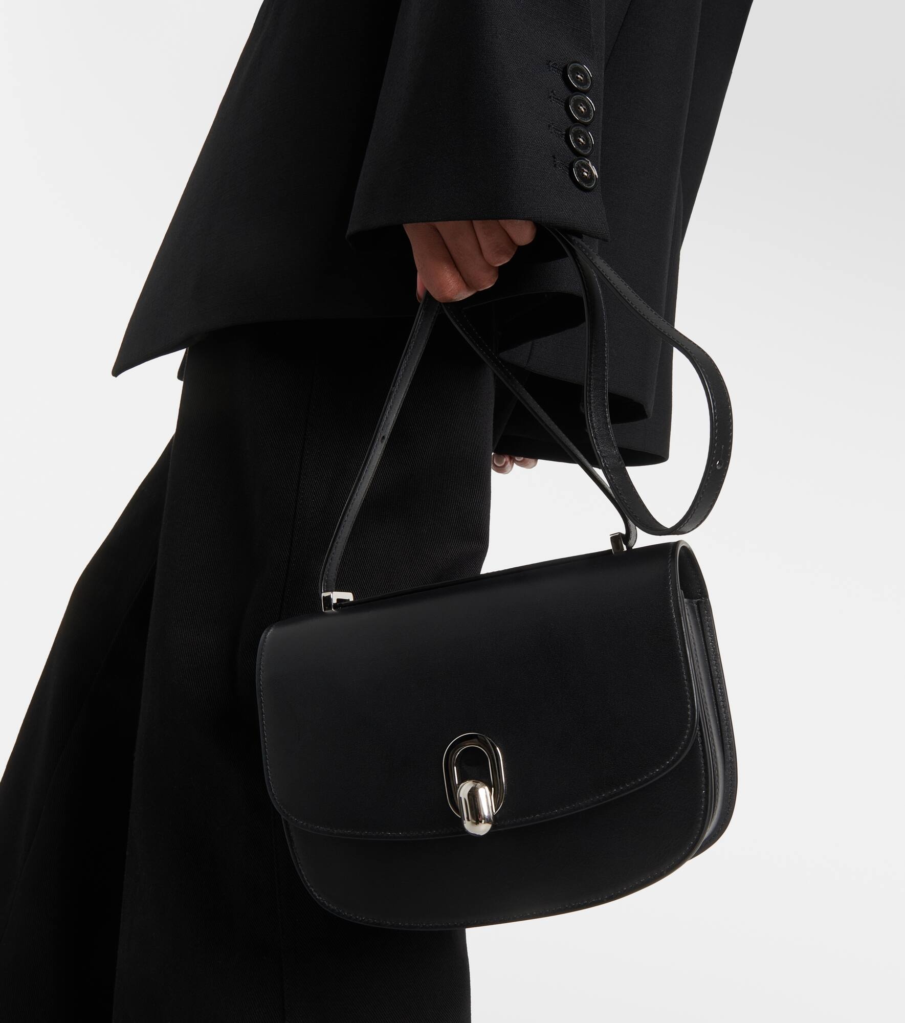 Tondo 22 leather shoulder bag - 6