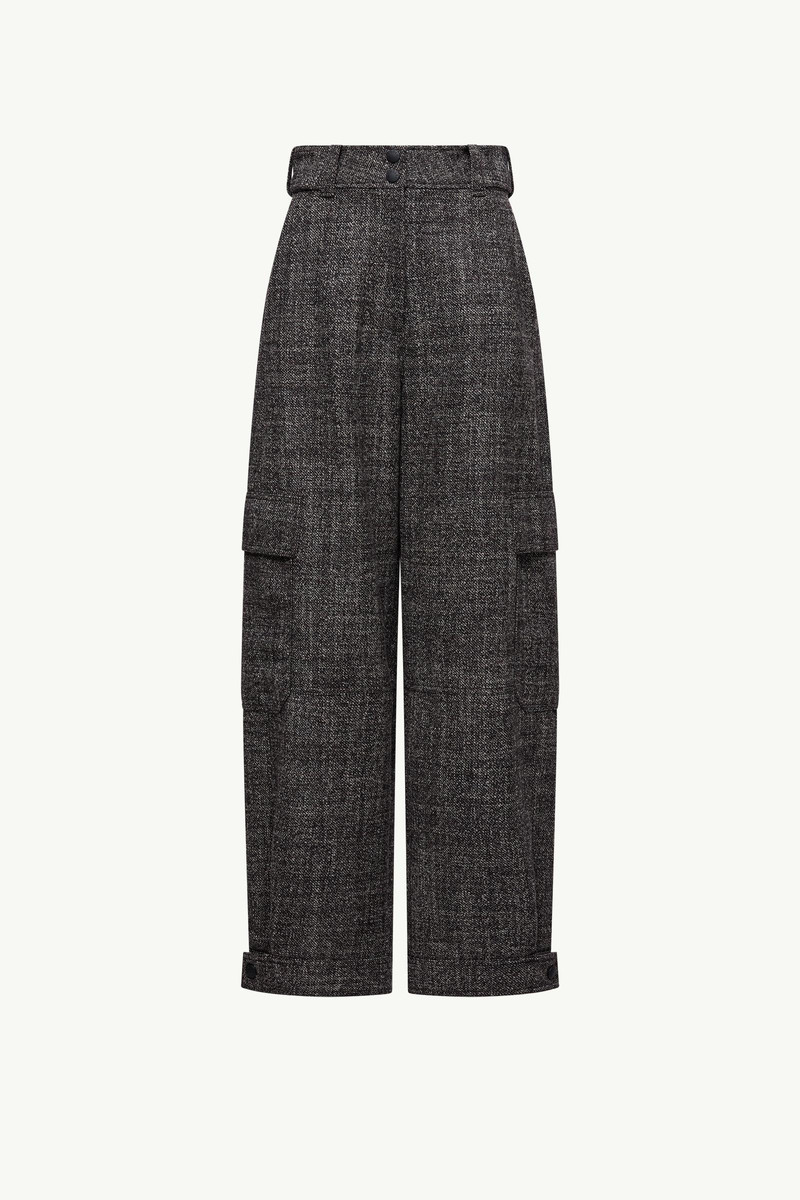 Mouliné Wool Cargo Pants 1
