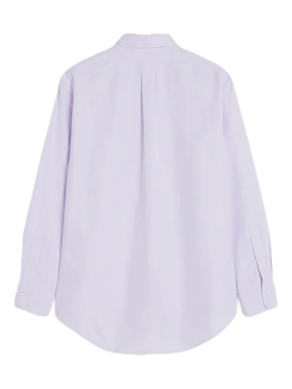 embroidered-logo cotton shirt - 2