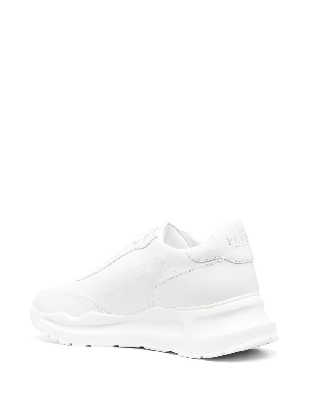 Runner leather low-top sneakers - 3