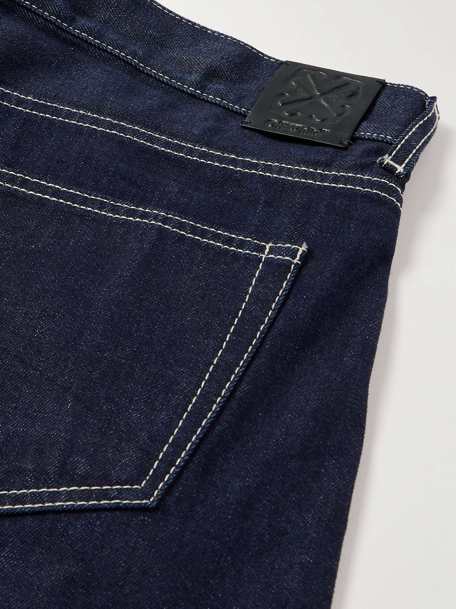 Logo-Embroidered Straight-Leg Jeans - 5