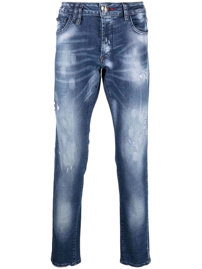 Super 똑 바른 denim 청바지 1
