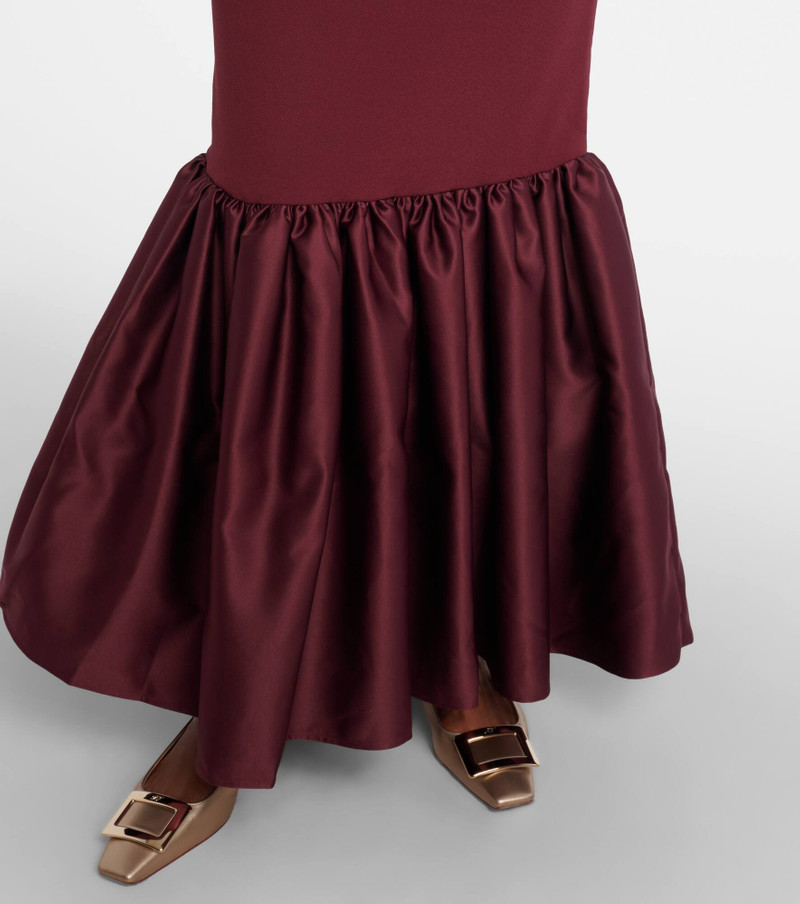 Gathered maxi dress 5