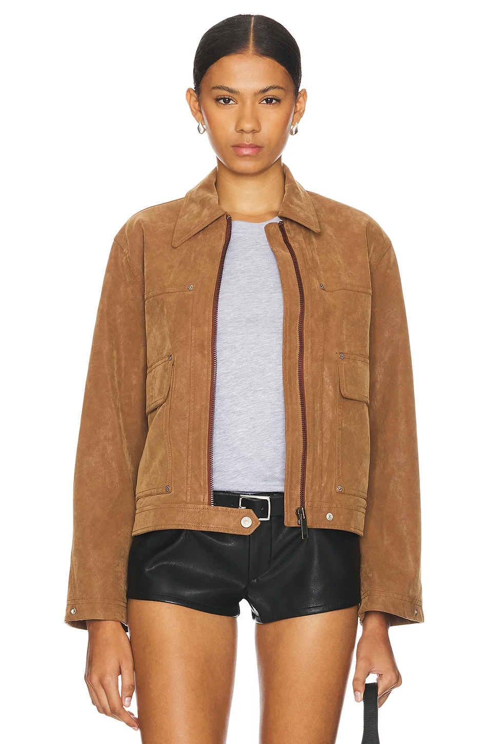 x We The Free Blair Faux Suede Jacket - 1