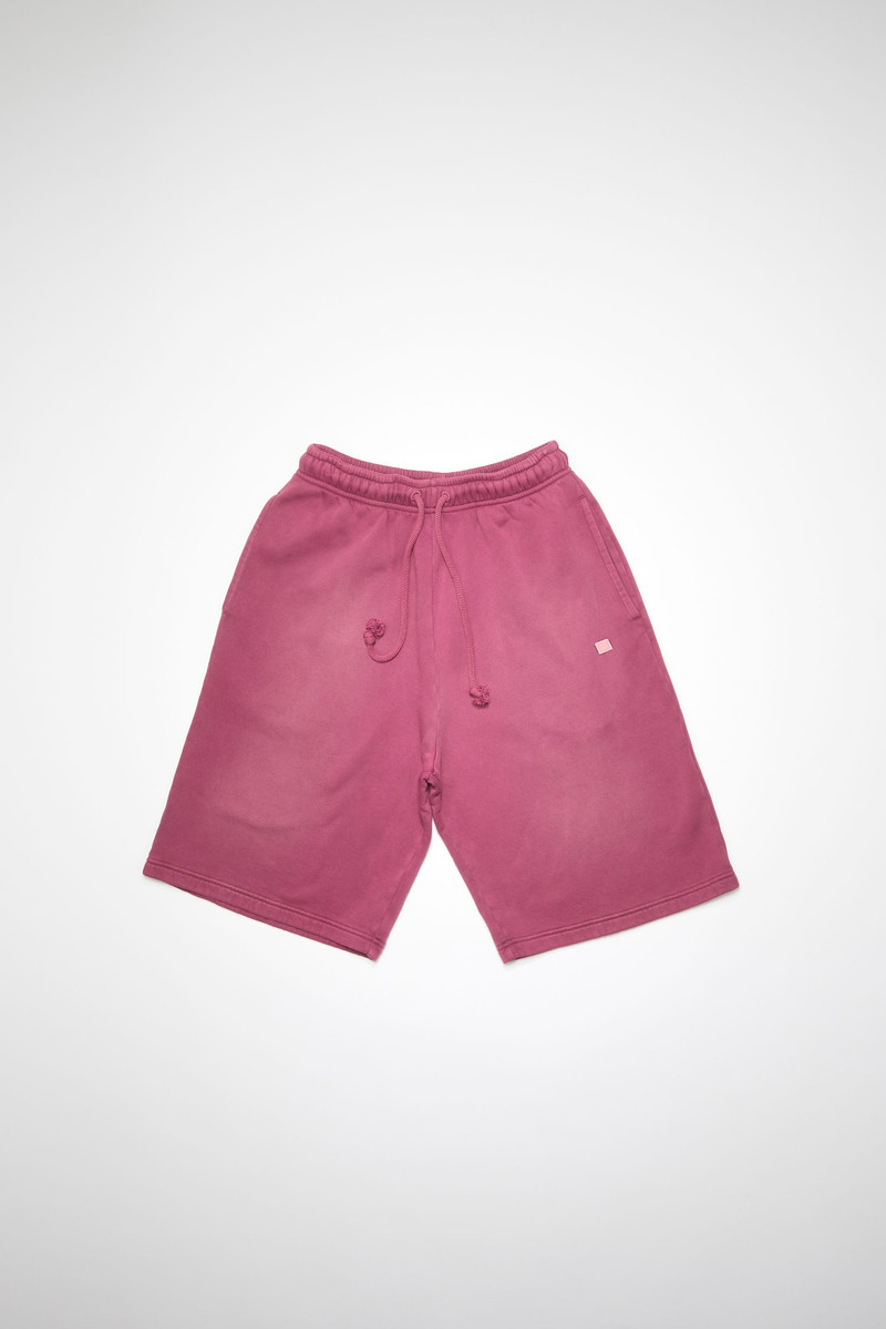 Fleece sweat shorts - Berry purple 4