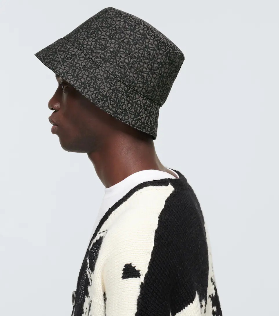 Reversible Anagram jacquard bucket hat - 3