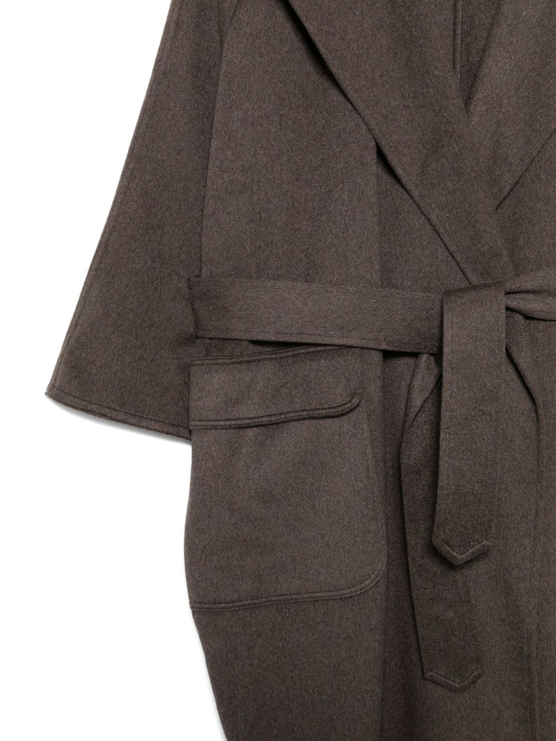 belted patch-pocket coat 3