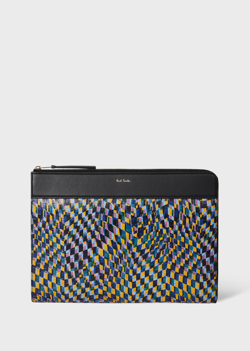 'Abstract Checkerboard' Document Case 1