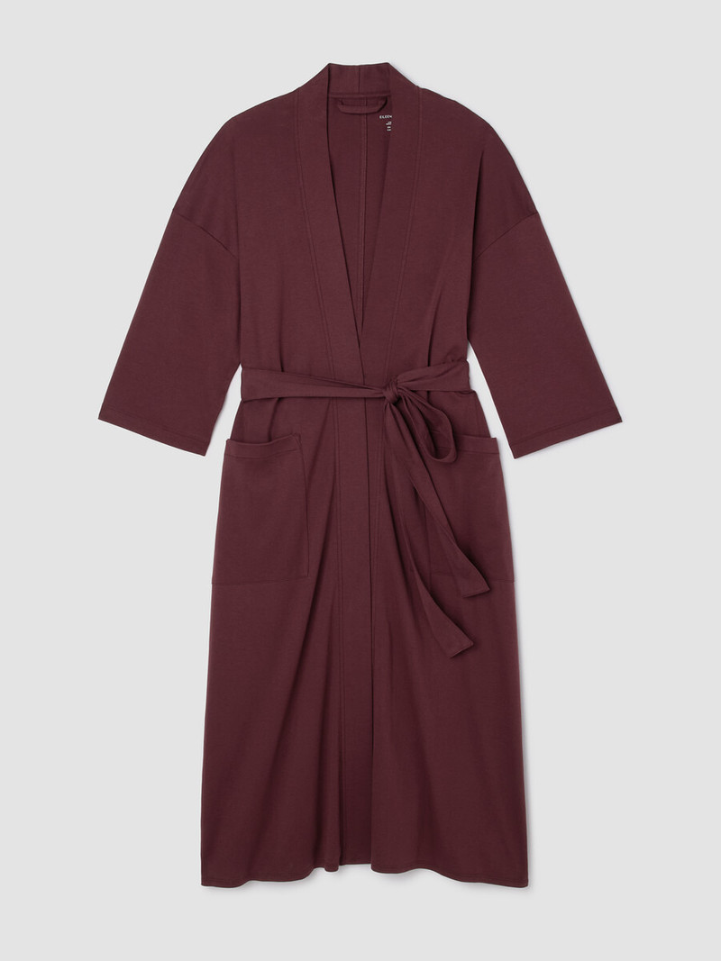 Organic Cotton Interlock Sleep Robe 1