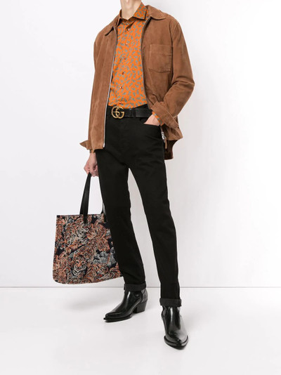 Etro paisley print cotton shirt outlook