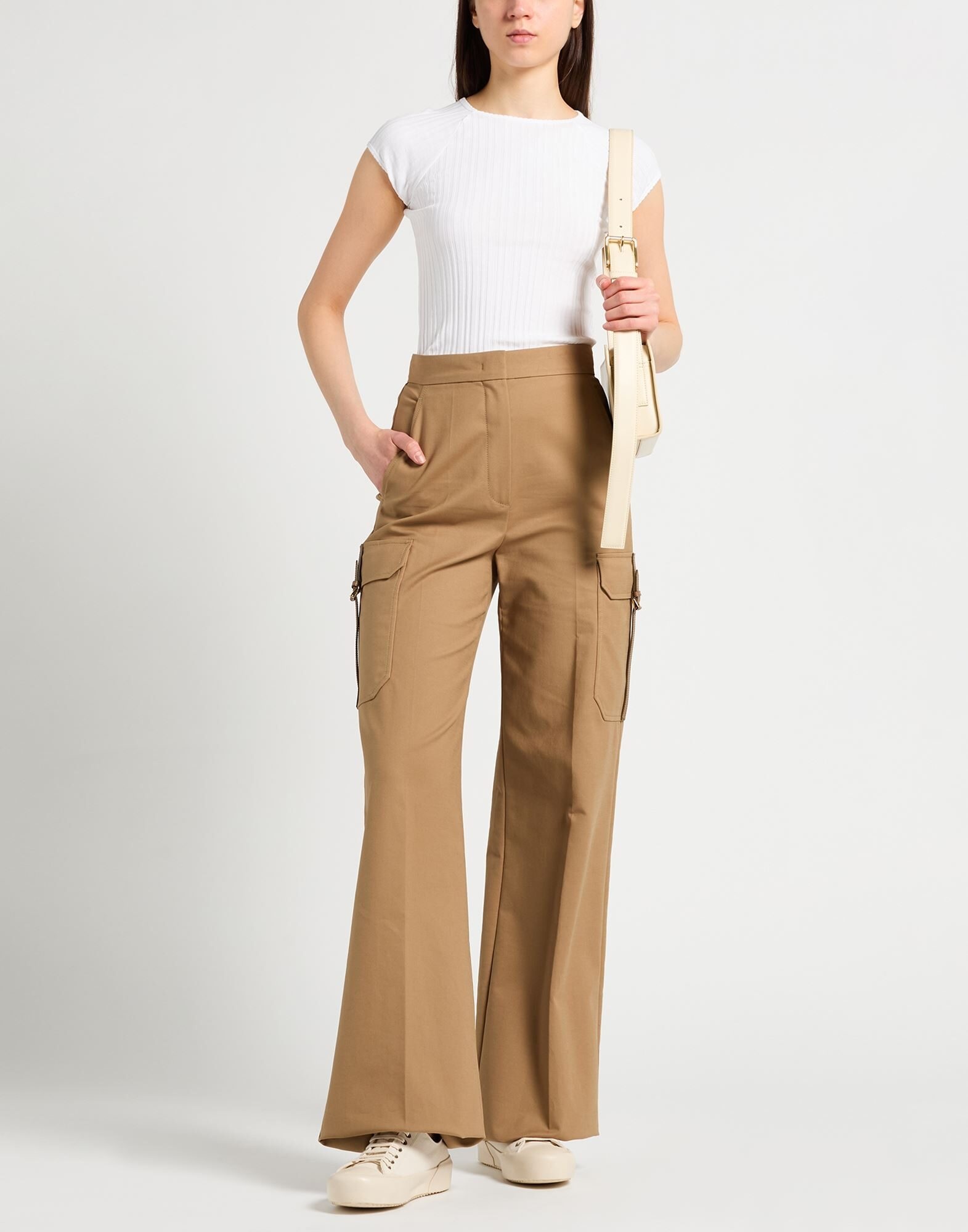 Tan Women's Casual Pants - 2