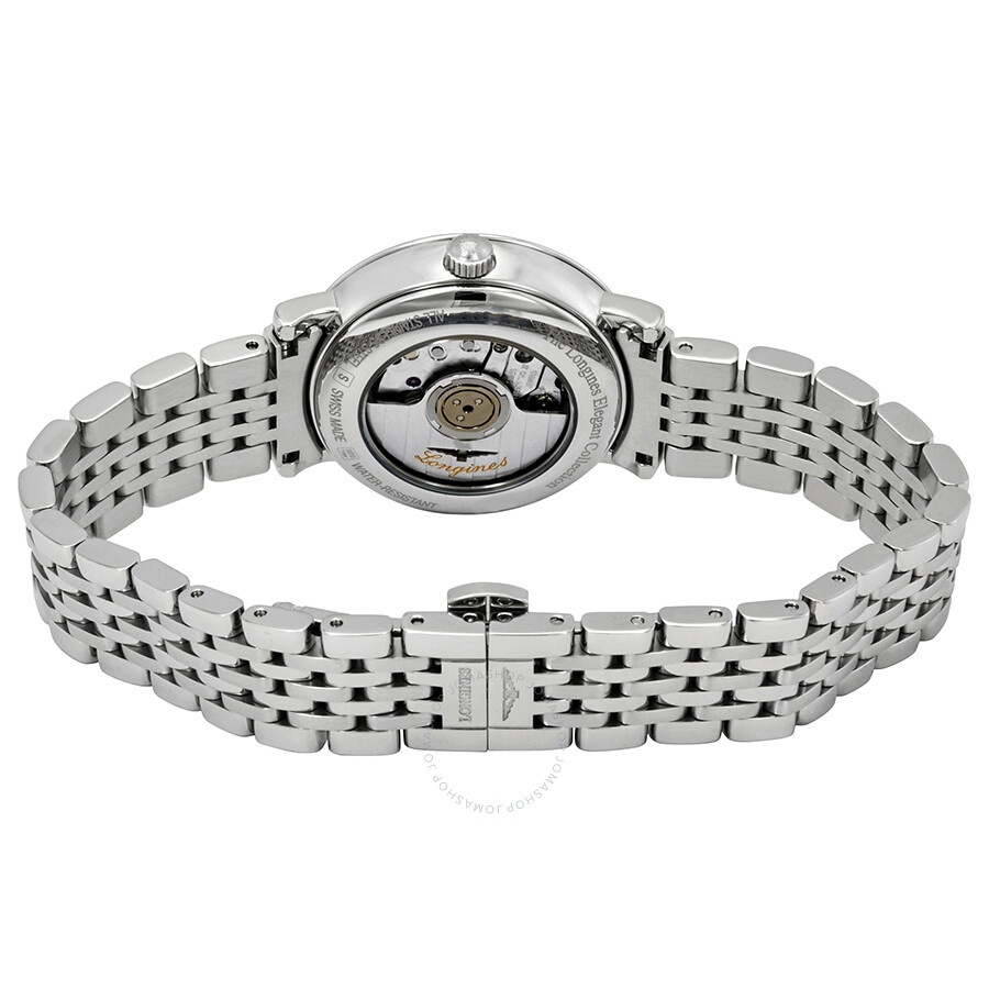 Longines Elegant Automatic Diamond Blue Dial Ladies Watch L4.310.4.97.6 - 3