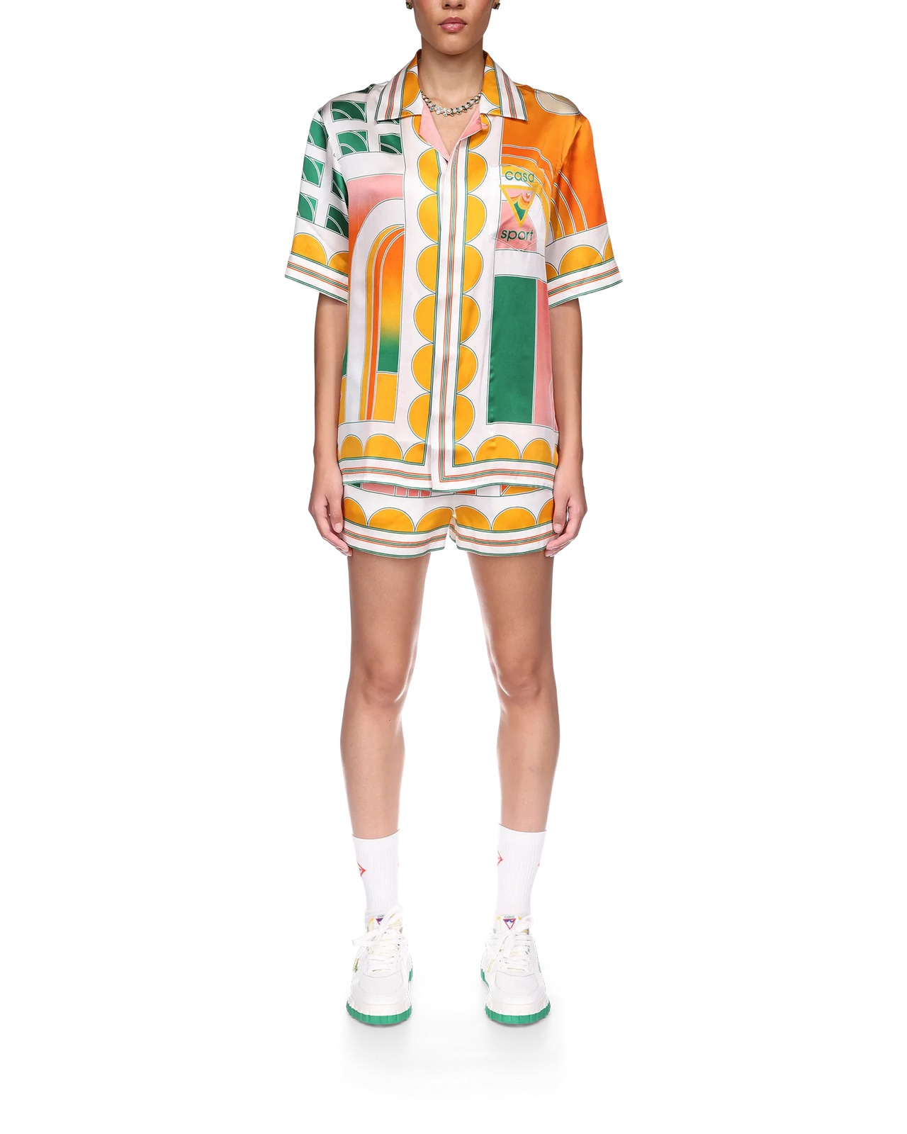 Summer Court Silk Shirt | Casablanca Paris - 2