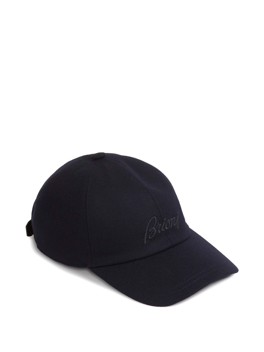 embroidered-logo baseball cap - 1