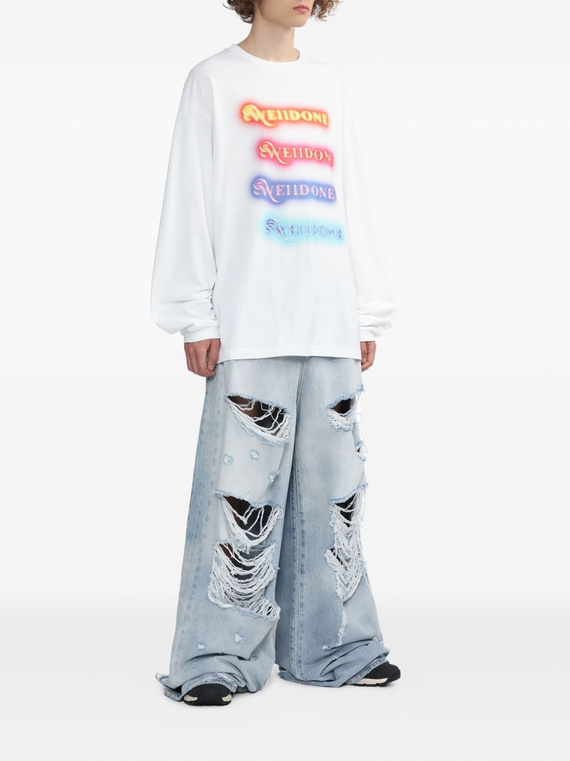 We11done logo-print T-shirt outlook