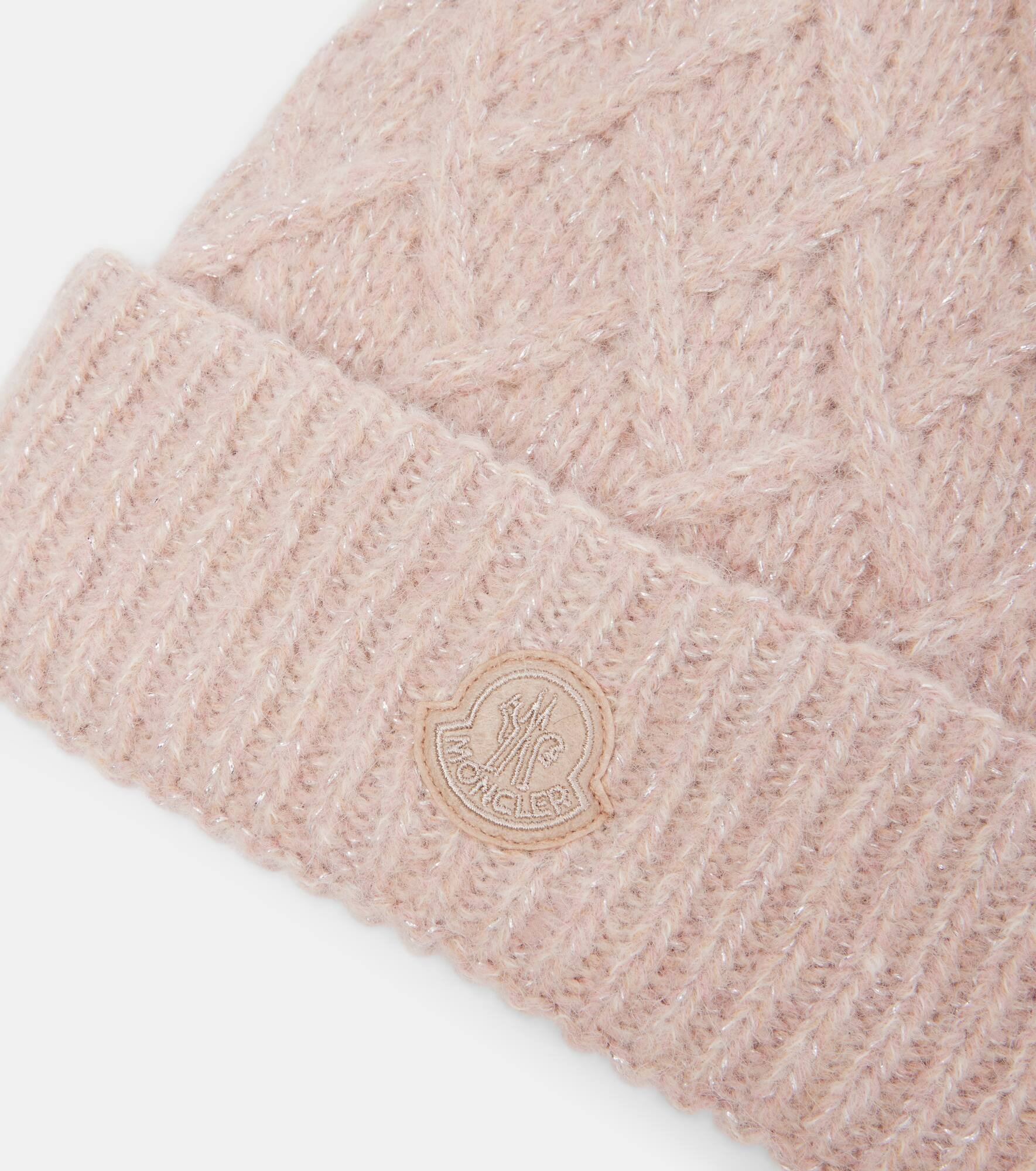 Embroidered alpaca-blend beanie - 3