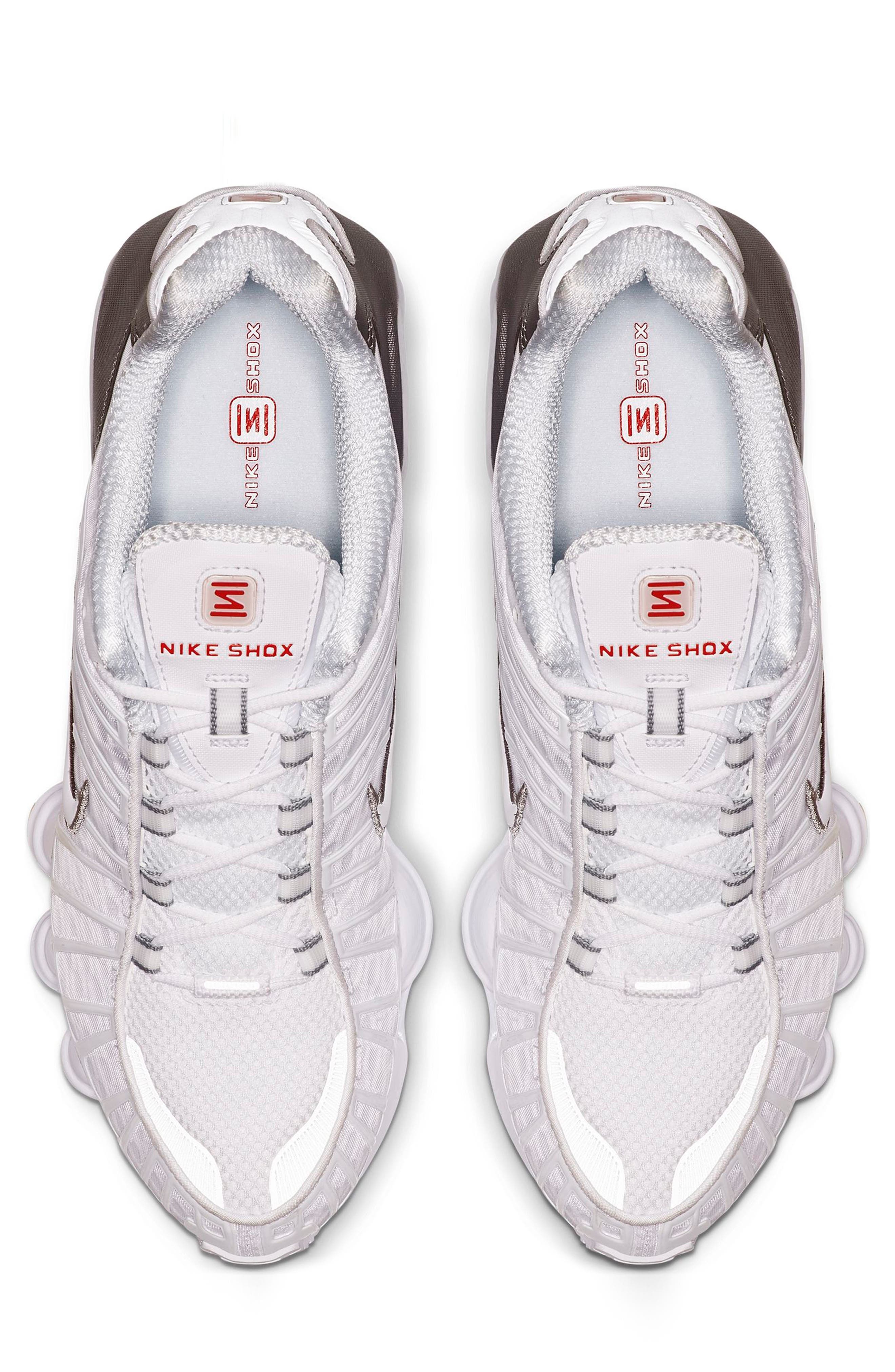 Nike Shox TL Sneaker in 100 White/white at Nordstrom - 4