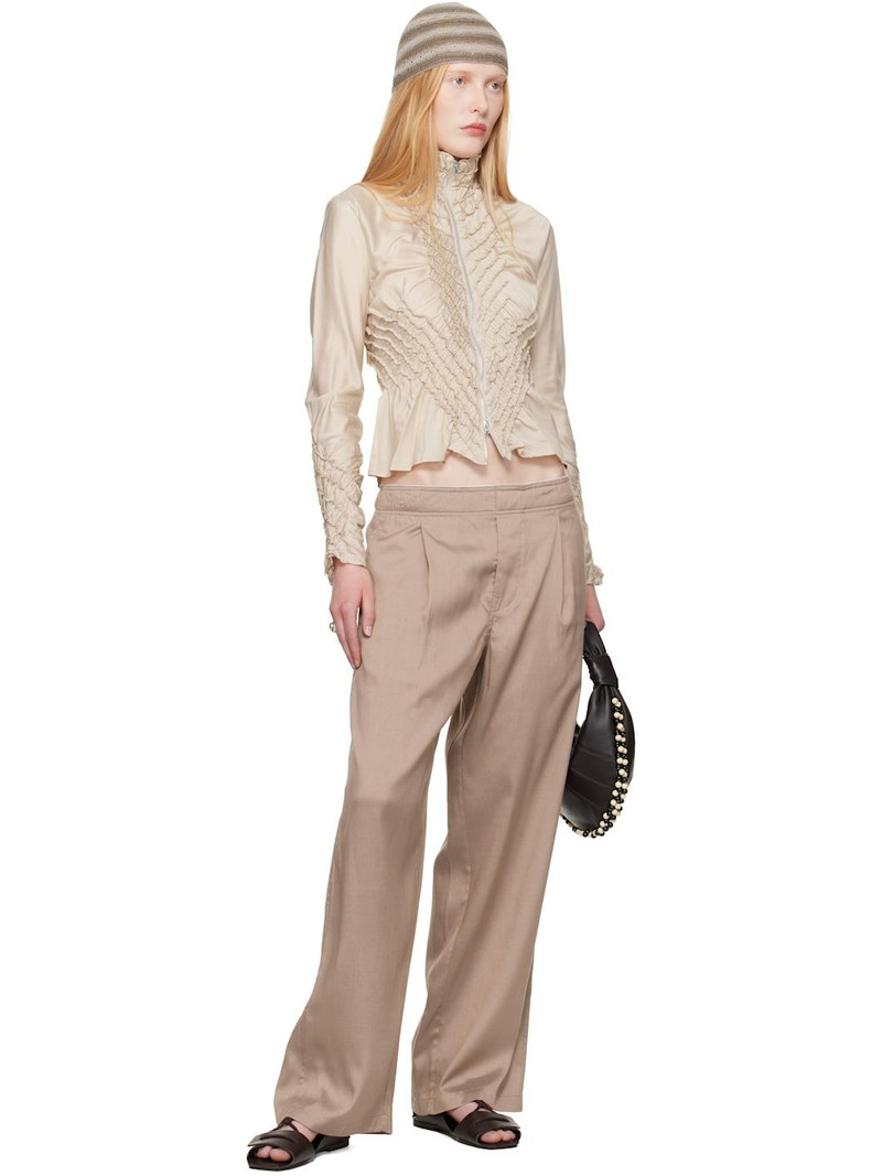 Our Legacy WORK SHOP Emporio Armani Pink Salone Trousers outlook