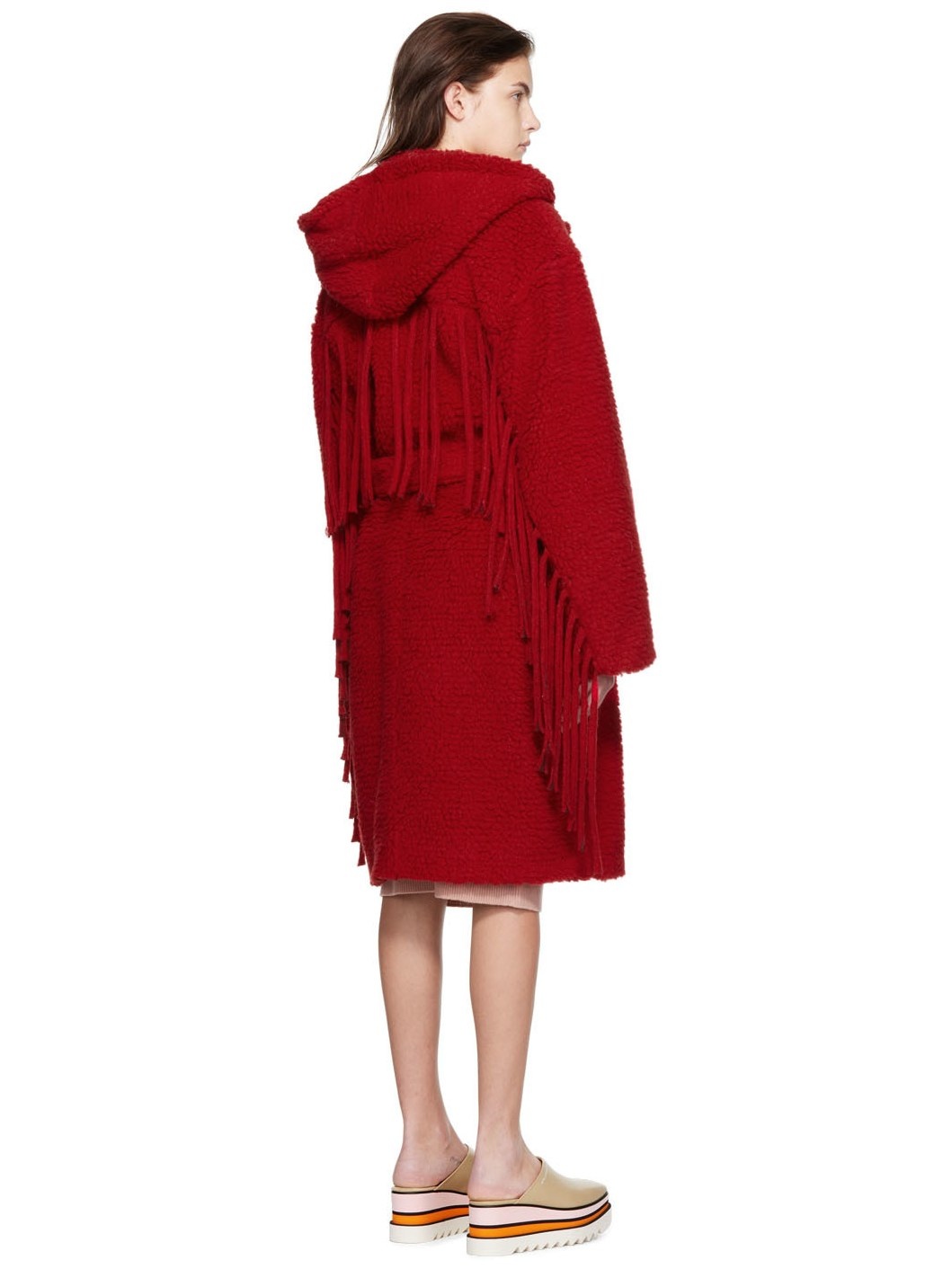 Red Teddy Coat - 3