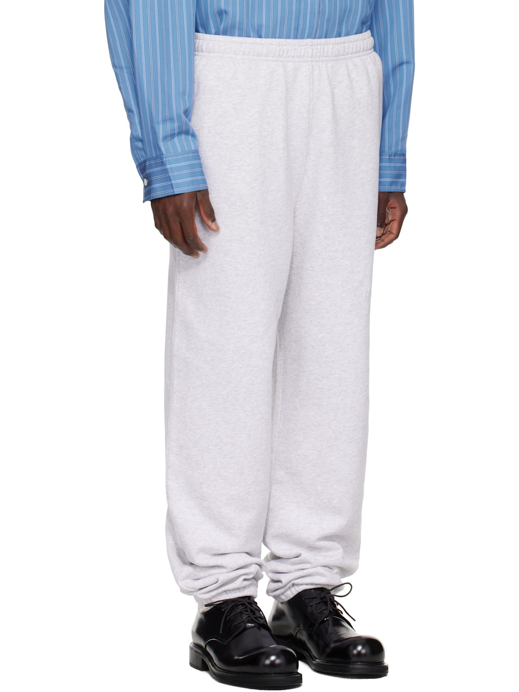 Gray Cotton Sweatpants - 2
