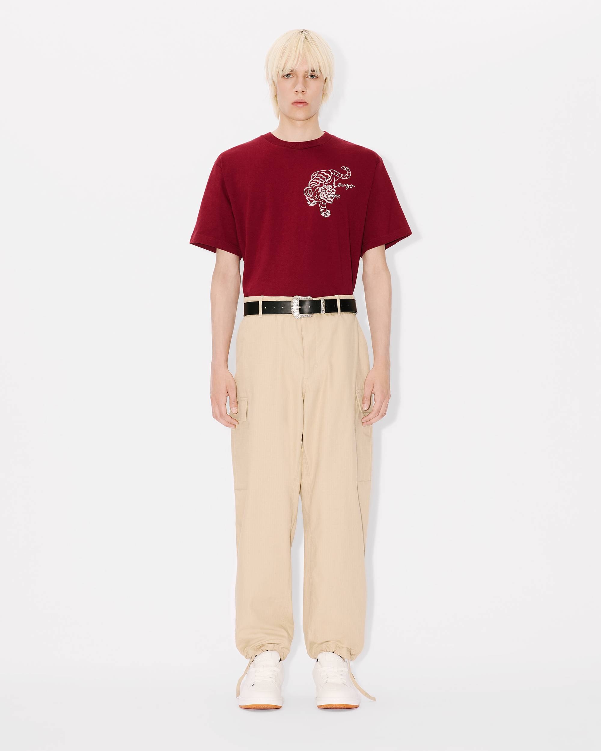 'KENZO Star Tiger' embroidered oversized T-shirt - 5