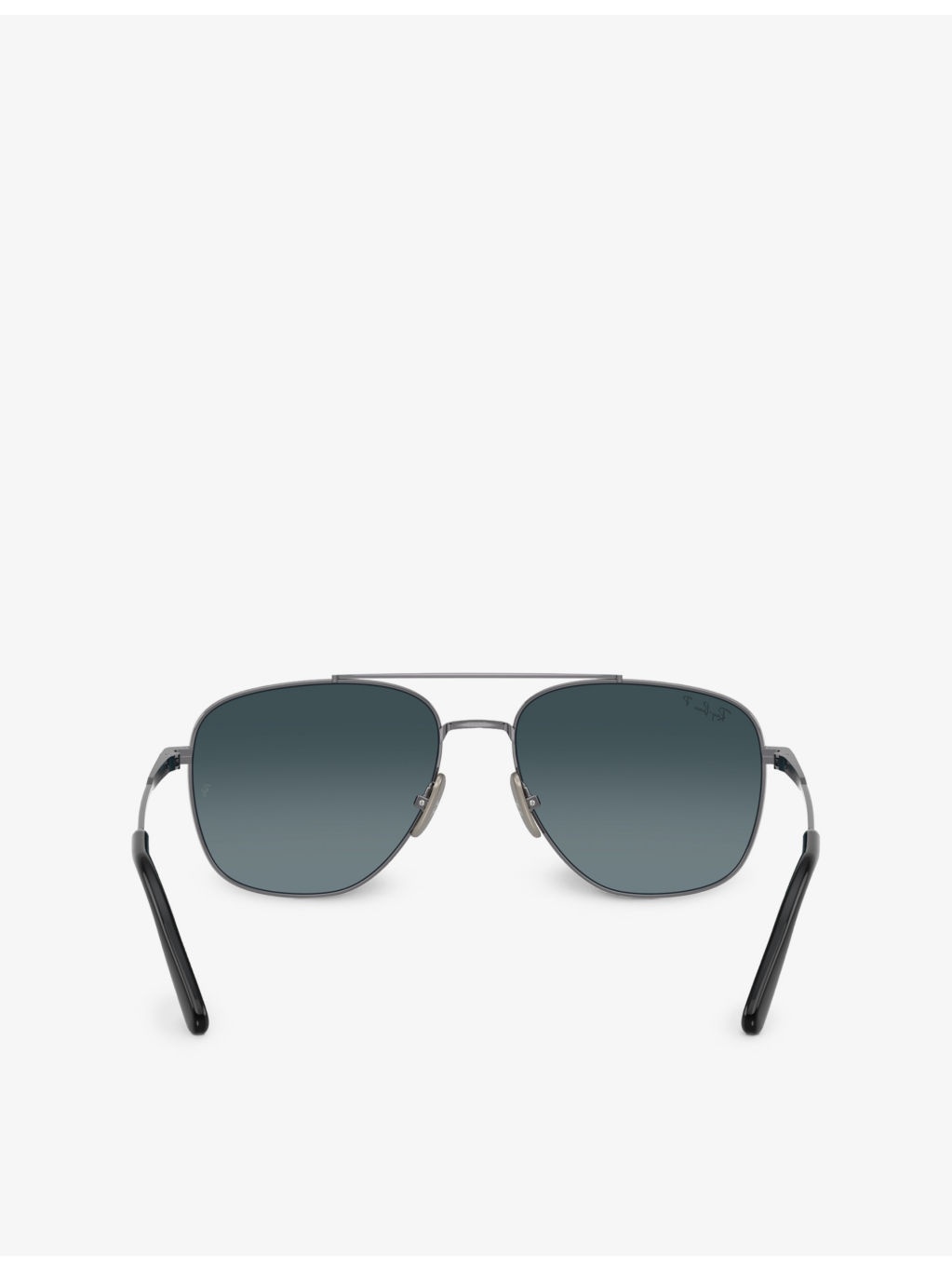 RB8097 Square-Shape Titanium Sunglasses - 4