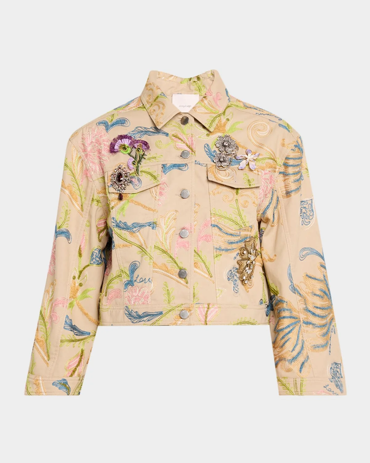 Addie Embroidered Jacket - 1