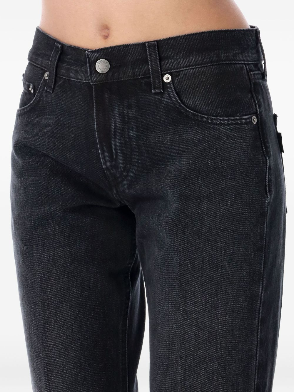 Carly mid-rise straight jeans - 3