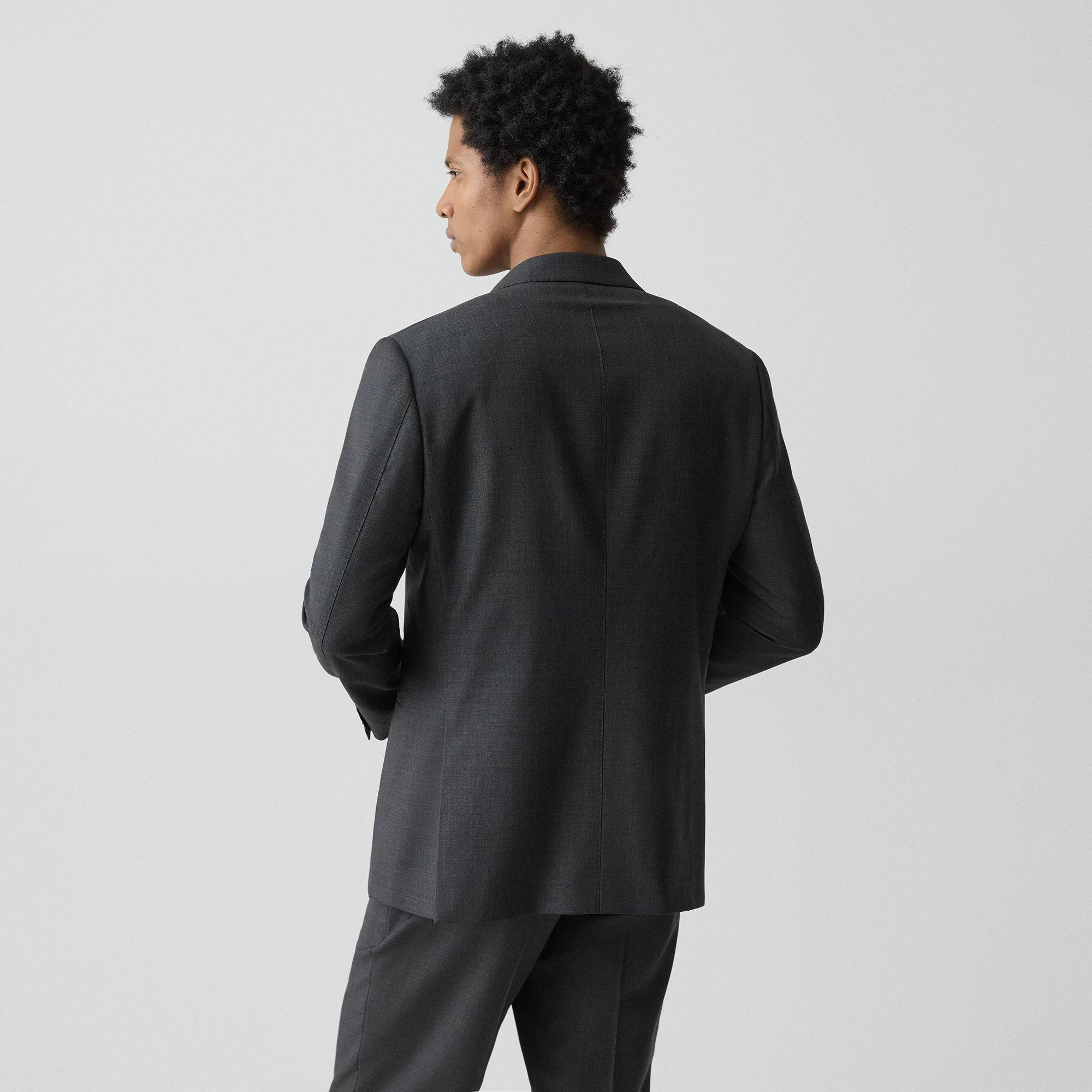 Relaxed Blazer in Stretch Wool - 4