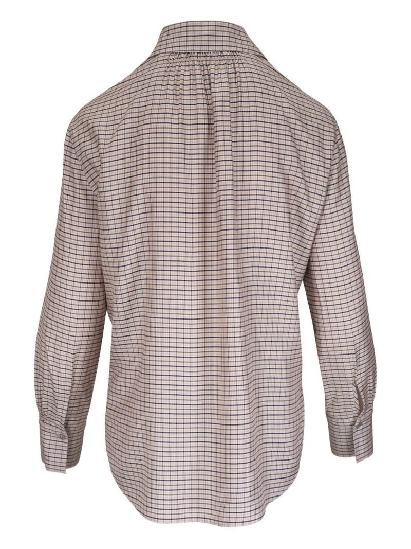 Vince checked shirt outlook