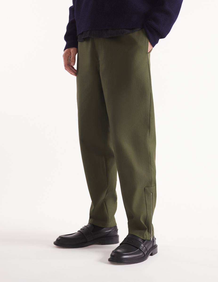 ANKLE ZIPPED PANTS - 3