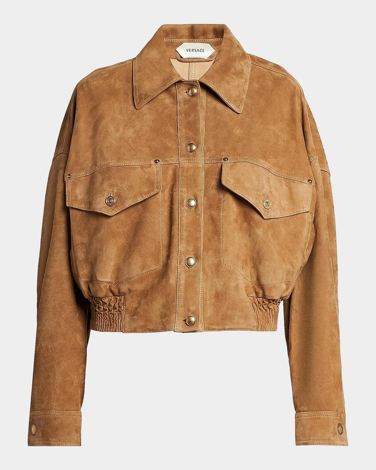 La Vacanza Suede Blouson Jacket - 1