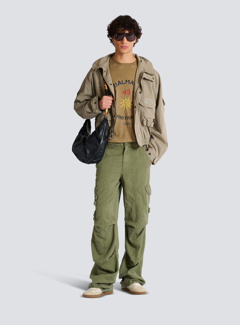 Balmain T-shirt with Balmain Club print outlook