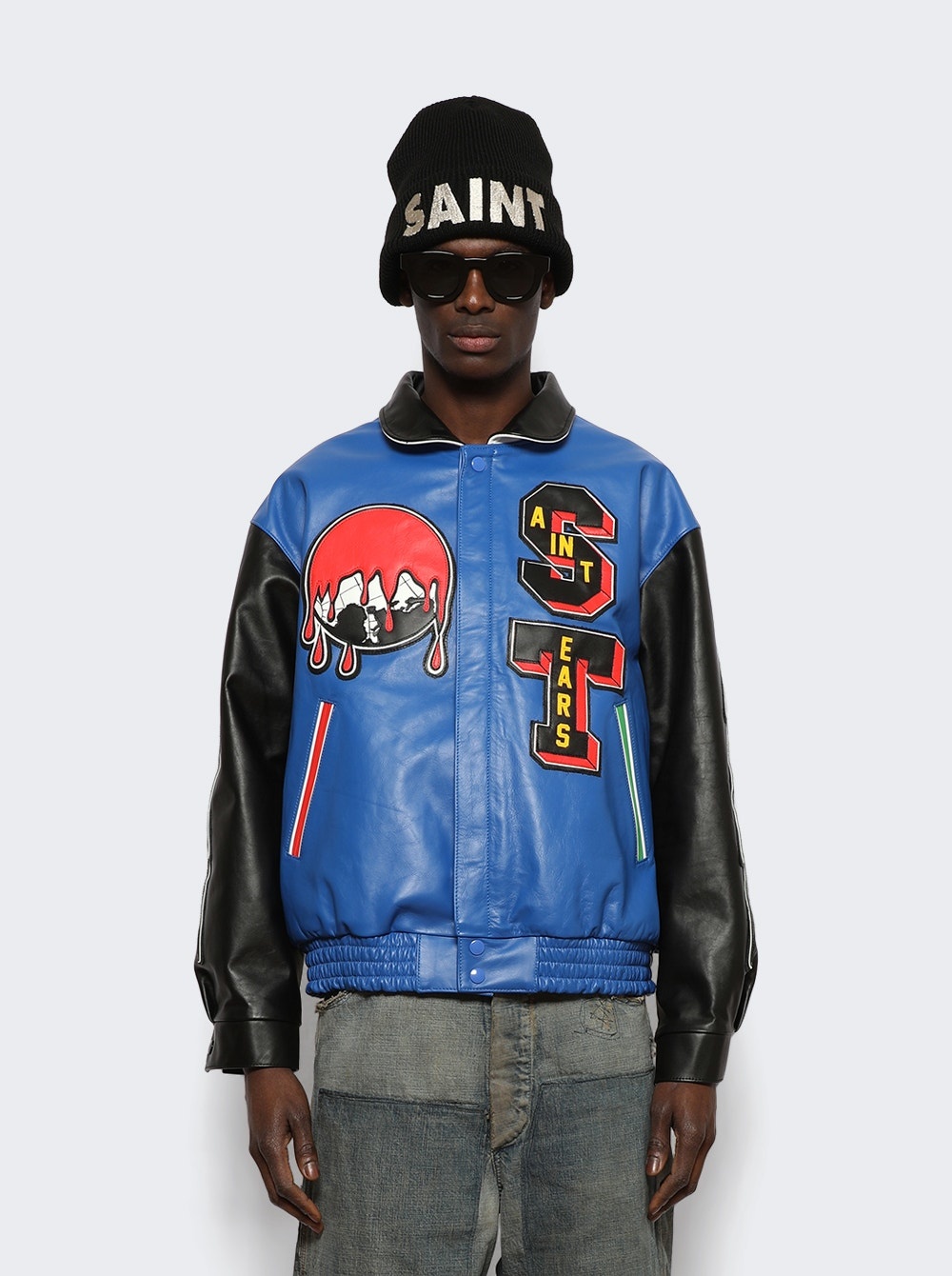 Grail Varsity Jacket Blue - 3