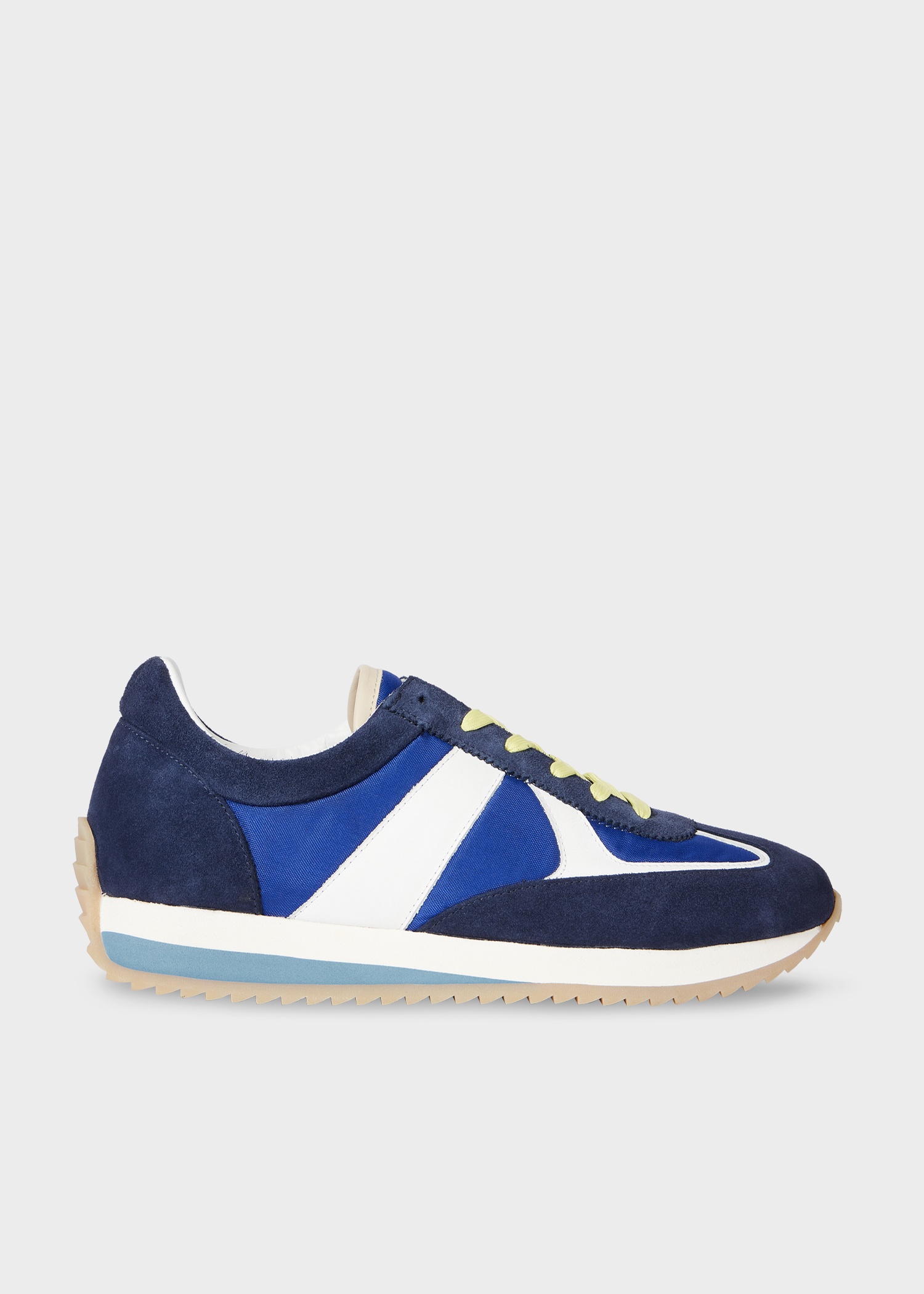 Blue 'Vignola' Suede Trainers - 1